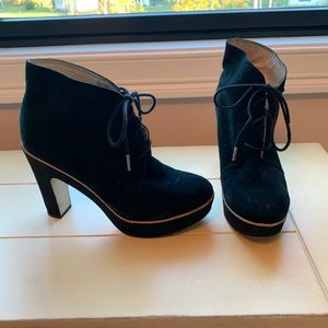 Michael Kors Black Suede Booties